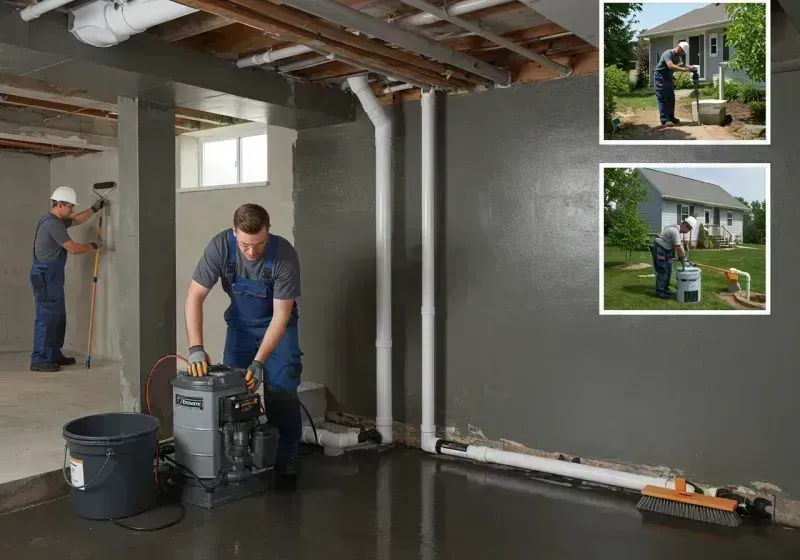 Basement Waterproofing and Flood Prevention process in Shorewood, IL